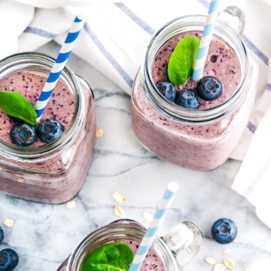 Blueberry Power Smoothie