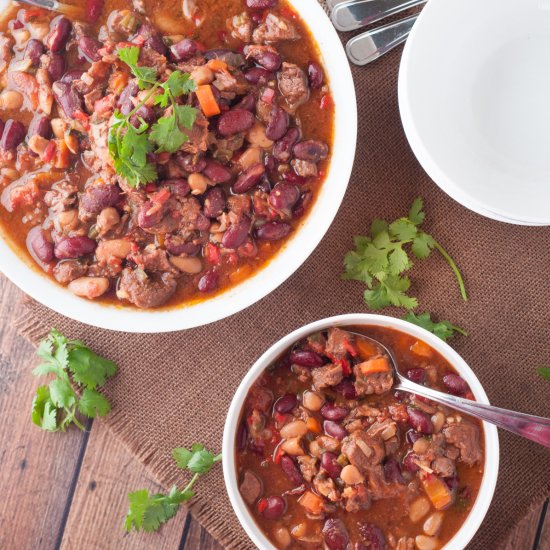 Amazing, Easy Beef Chili