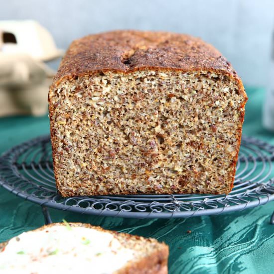 Grain Free Chia Protein Bread