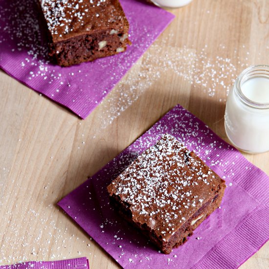 Bourbon Pecan Brownies