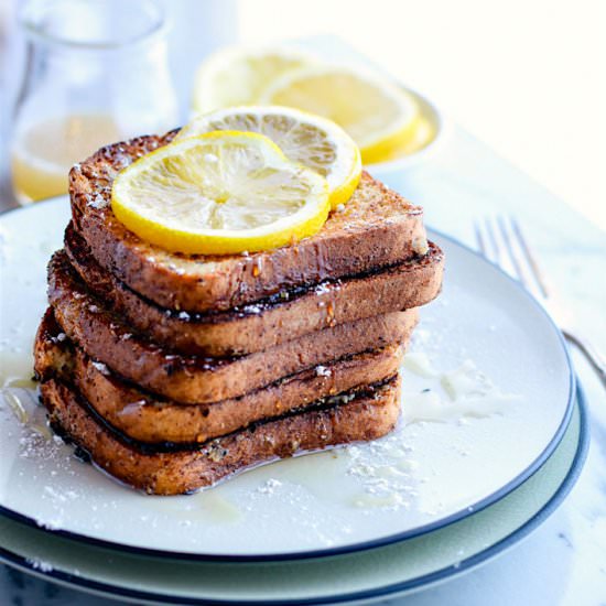 Honey Lemon Vanilla French Toast