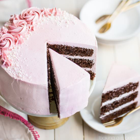 Chocolate Raspberry Cake