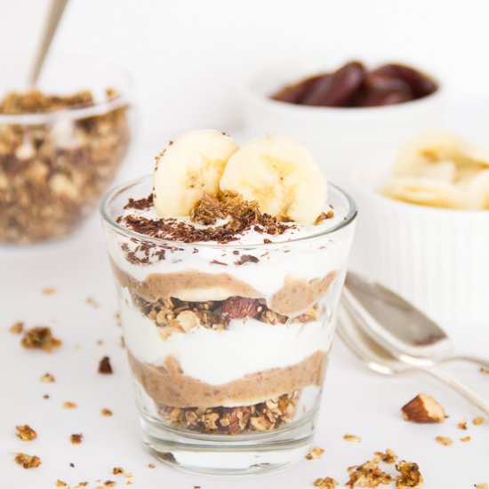 Greek Yogurt Banoffee Parfait