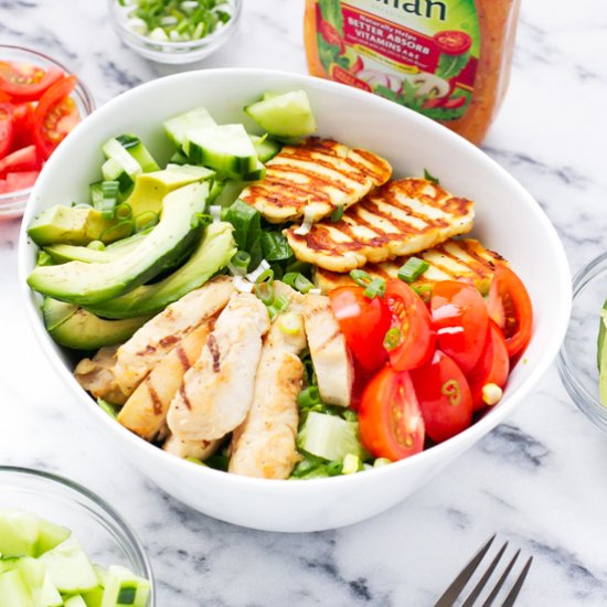 Salad with Grilled Chicken