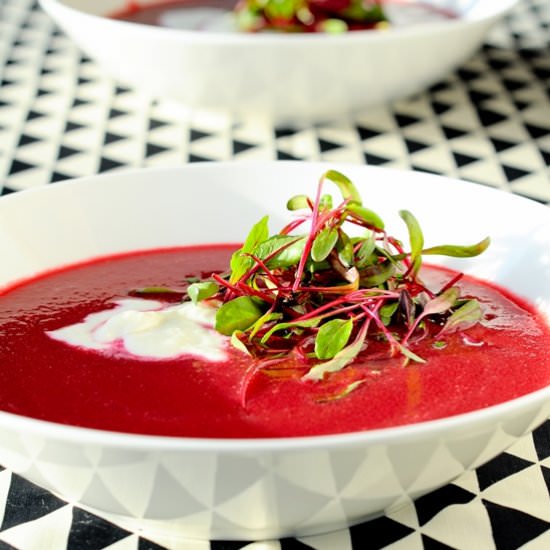 Beetroot and Apple Cream