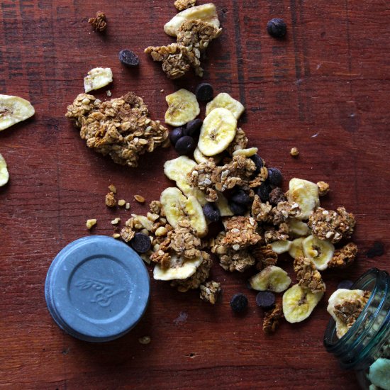 Banana Bread Granola