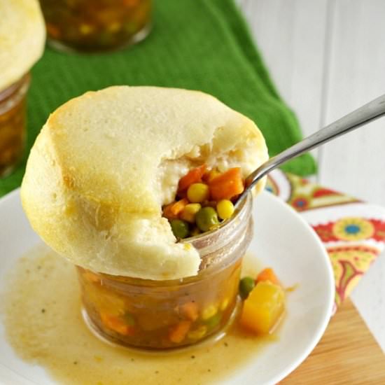 Mason Jar Beef & Vegetable Stew