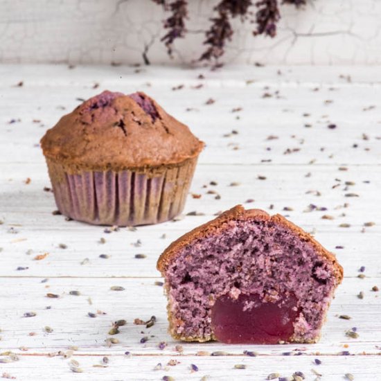 Lavender Muffins