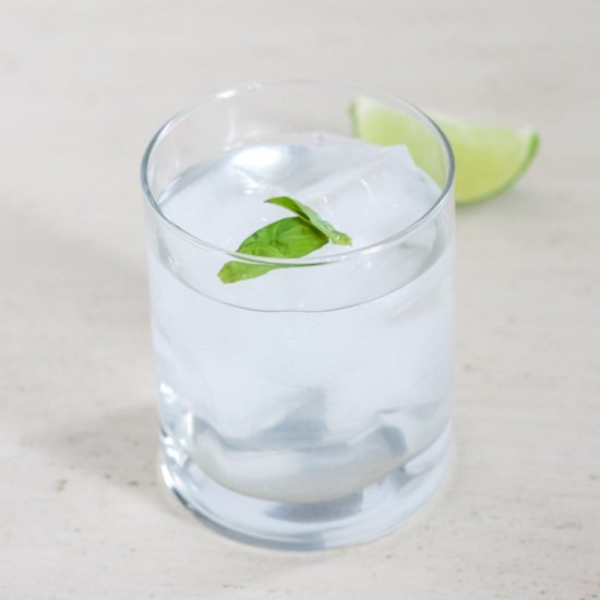 Basil Lime Gimlet