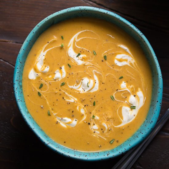 Caribbean Sweet Potato Soup