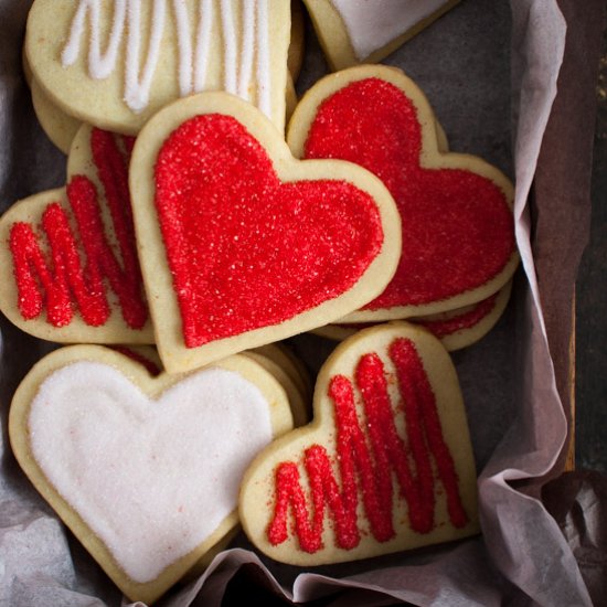 Lemon Scented Sugar Cookies