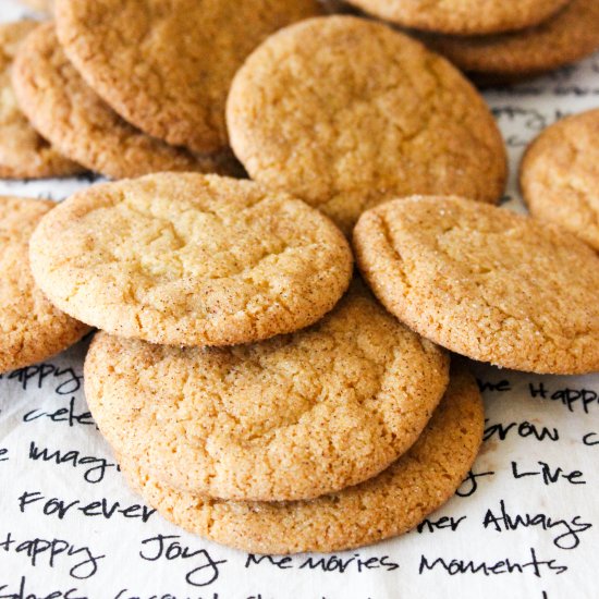 Vegan Snickerdoodles