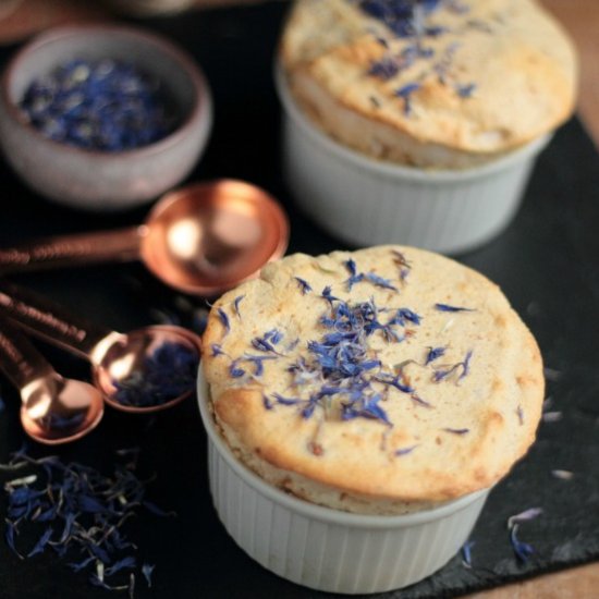 Caramelised White Chocolate Souffle