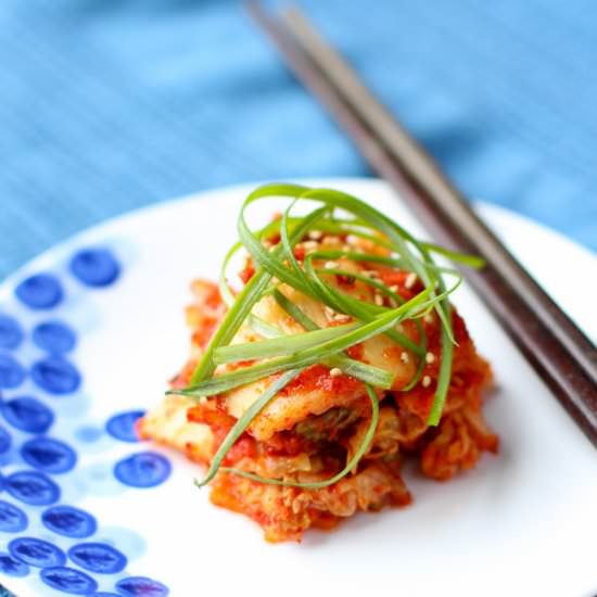 vegan and gluten free kimchi