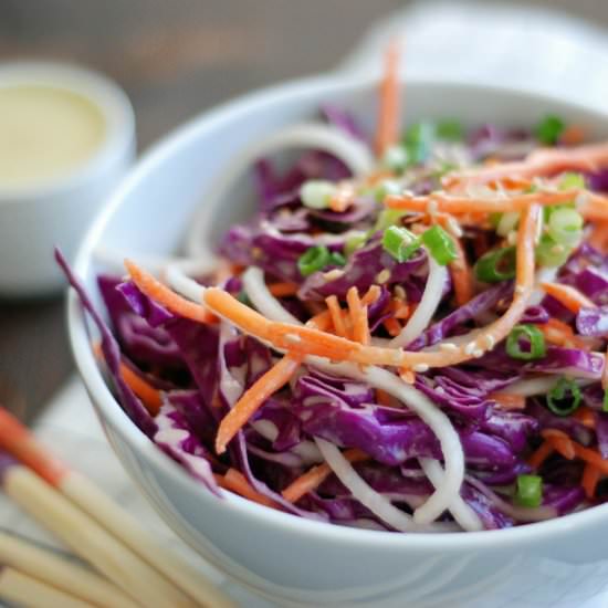 Asian Sesame Coleslaw