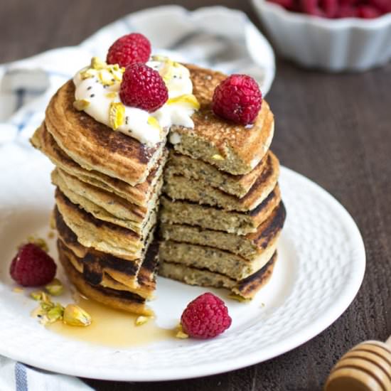 Fluffy Chia Seed Pancakes