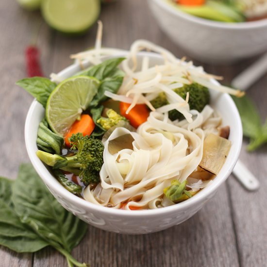 Healthy Vegetarian Pho