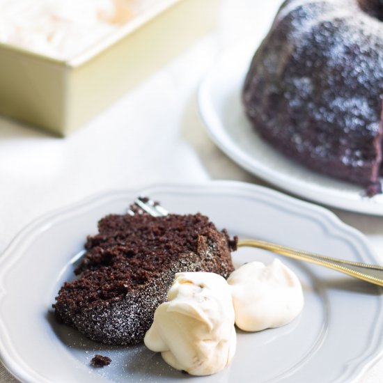 Hazelnut Chocolate Cake