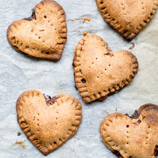 Apple Pecan Spelt Pastry Pies