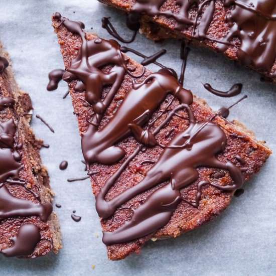 Coconut Flour Beet + Choc Brownies