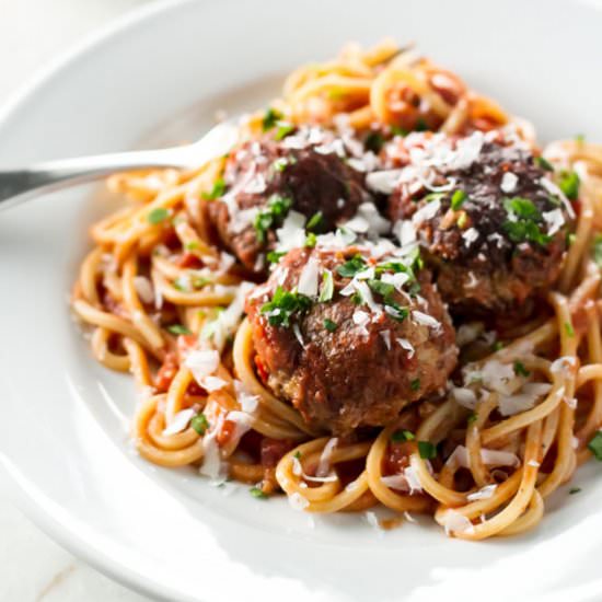 Spaghetti & Meatballs