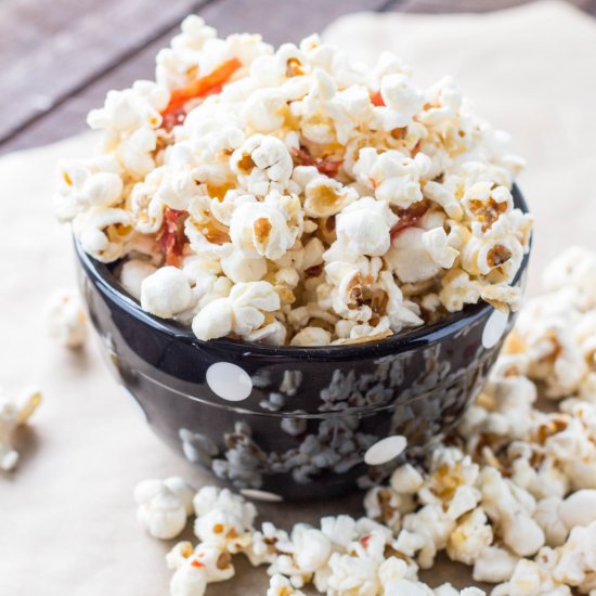 Truffle Popcorn w Parm + Prosciutto