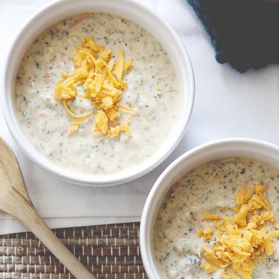 Broccoli Cheddar Soup