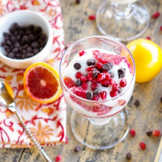 Blood Orange Parfaits