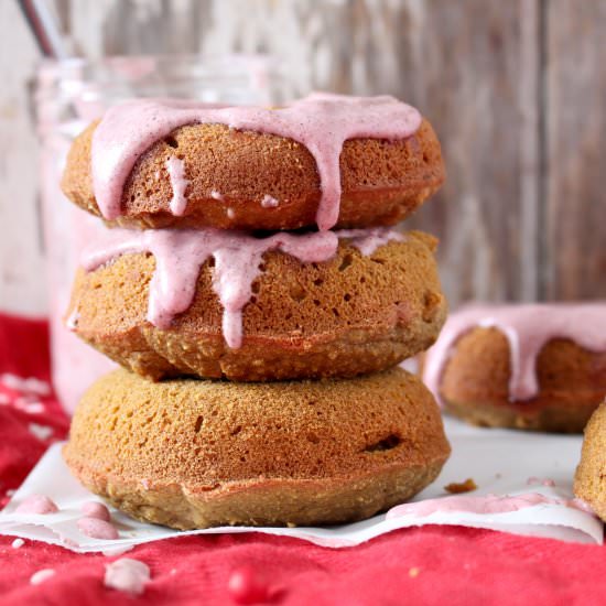 Cinnamon Heart Doughnuts