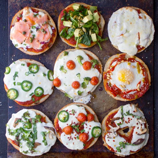 Pizza Bagels