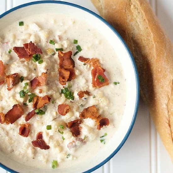 Super Simple Homemade Corn Chowder