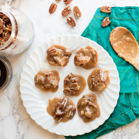 Bourbon Pecan Pralines