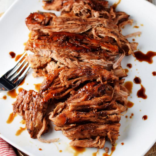 Slow Cooker Balsamic Pork