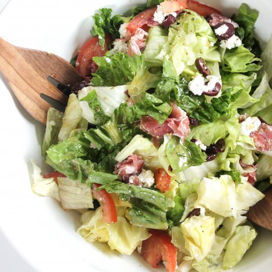 Greek Salad & Greek Vinaigrette