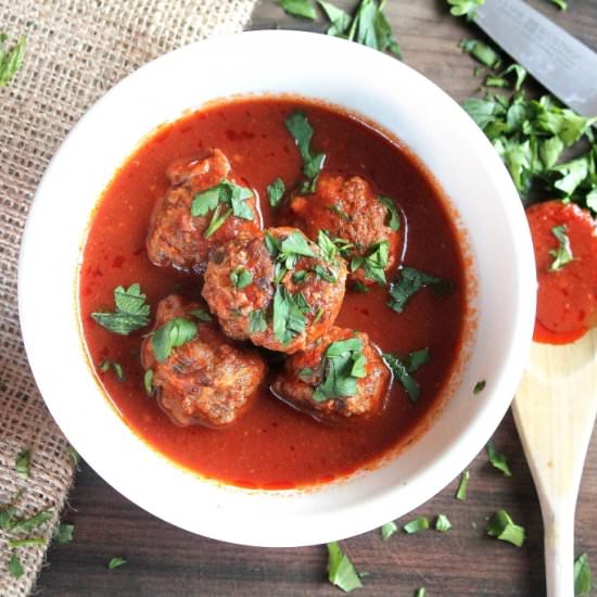 Mint Greek Meatballs