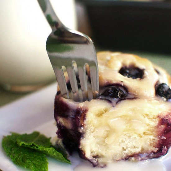 Blueberry Sweet Rolls