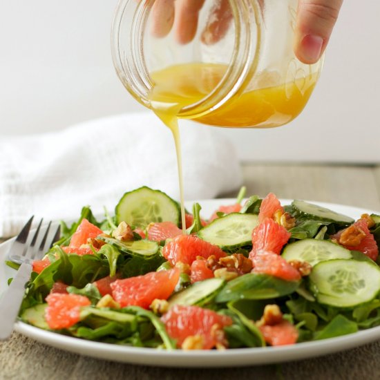 Grapefruit Arugula Salad