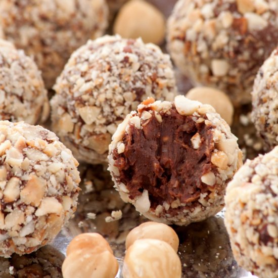 Hazelnut Chocolate Truffles