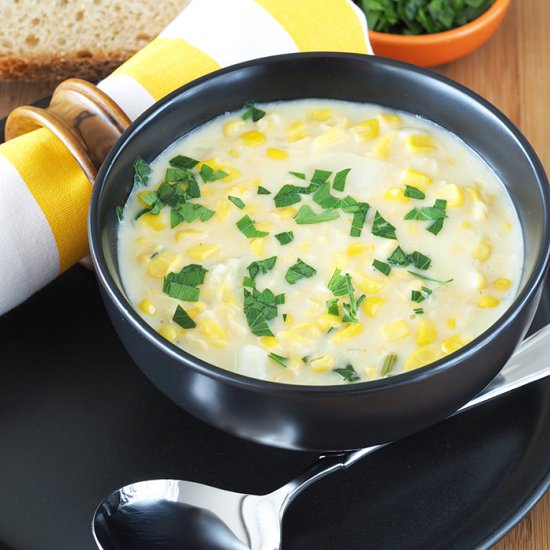 Healthier Corn Chowder