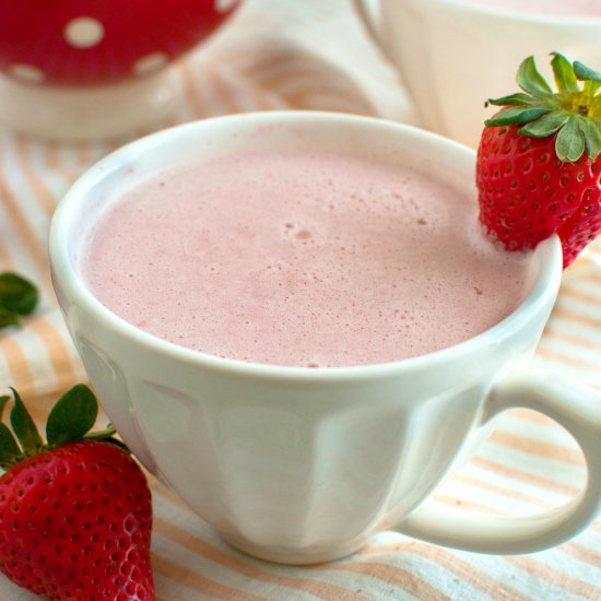 Strawberry Hot Chocolate