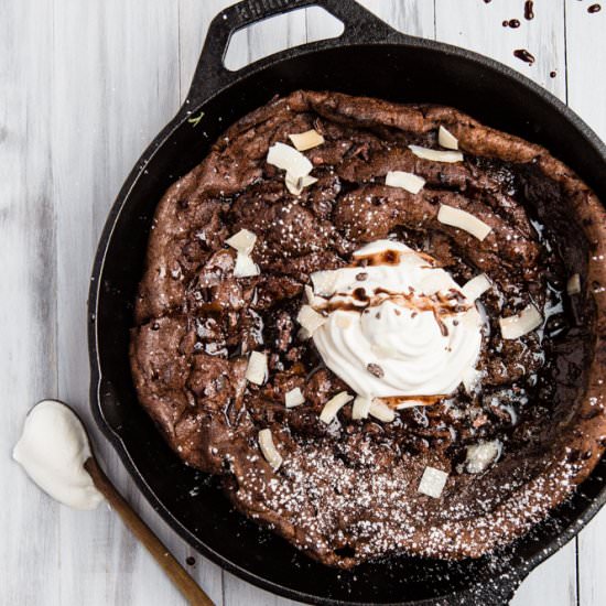 Double Chocolate Dutch Baby