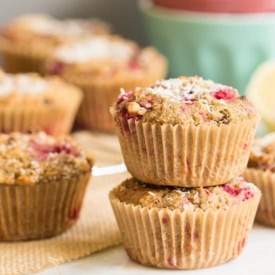 Raspberry Lemon Muffins