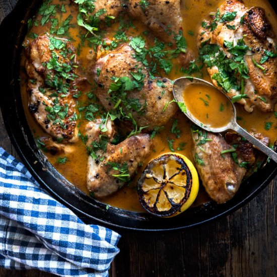 Harissa Coconut Chicken