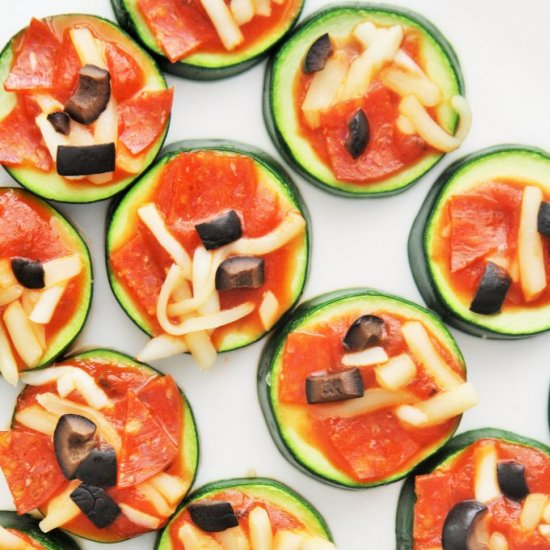 Zucchini Pizza Bites