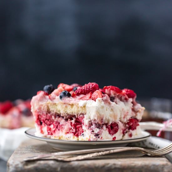 Triple Berry Tiramisu