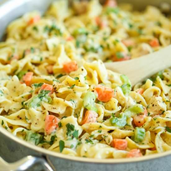 Creamy Chicken Noodle Pasta