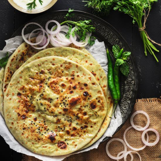 Paneer Matar Kulcha