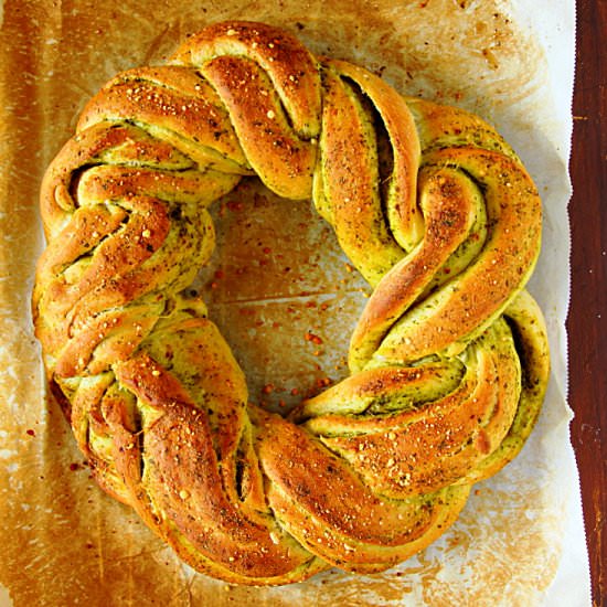 Chimichurri Braided Bread