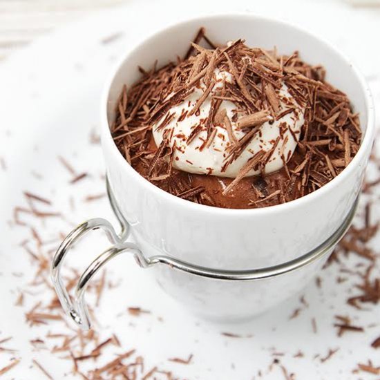 Cognac-Chocolate Mousse