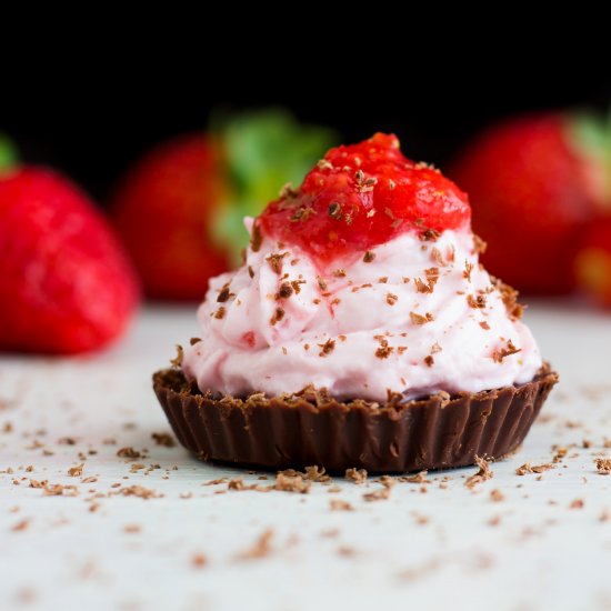 Chocolate Strawberry Mousse Dessert